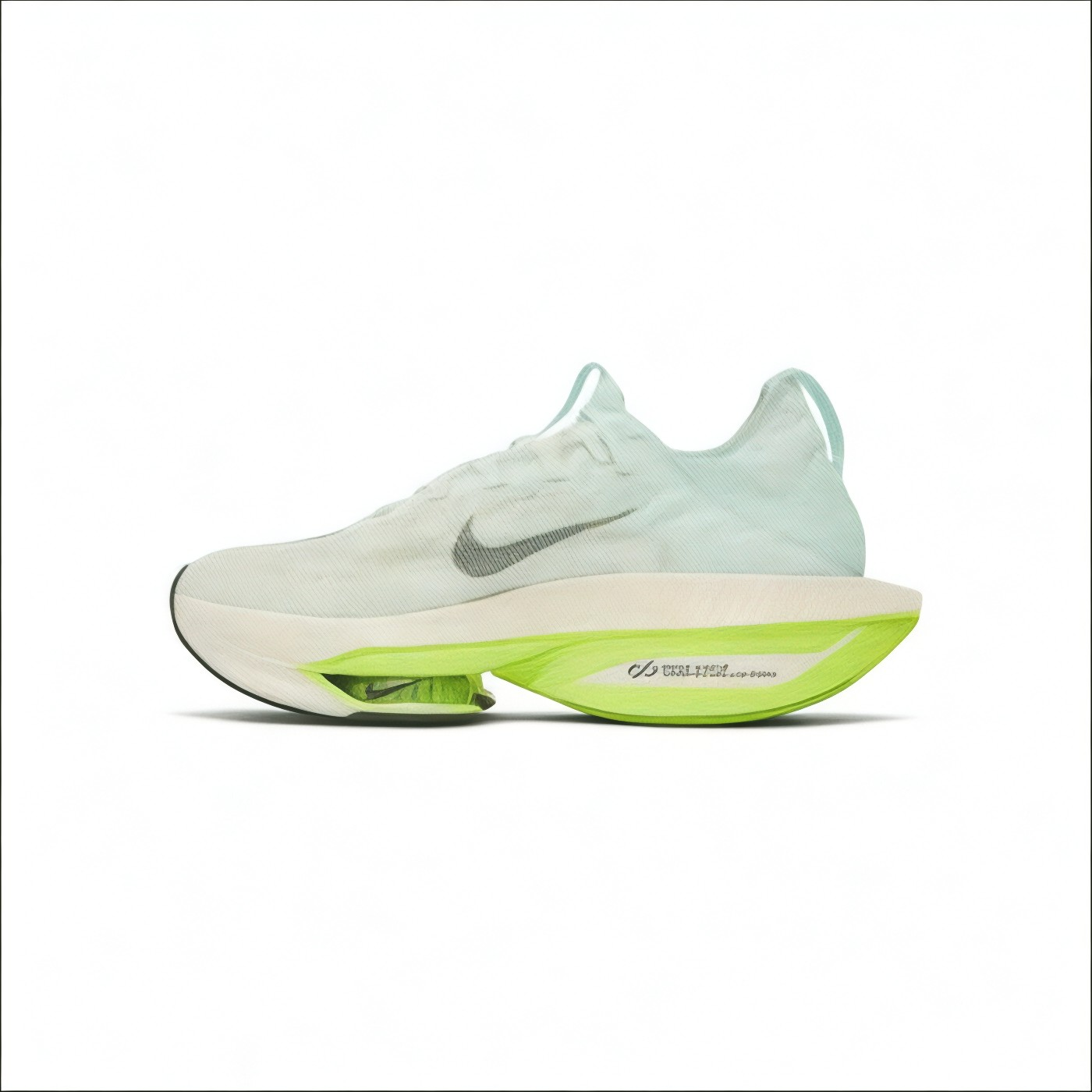 Running Air Zoom Alphafly NEXT% 2 'Mint Foam Volt