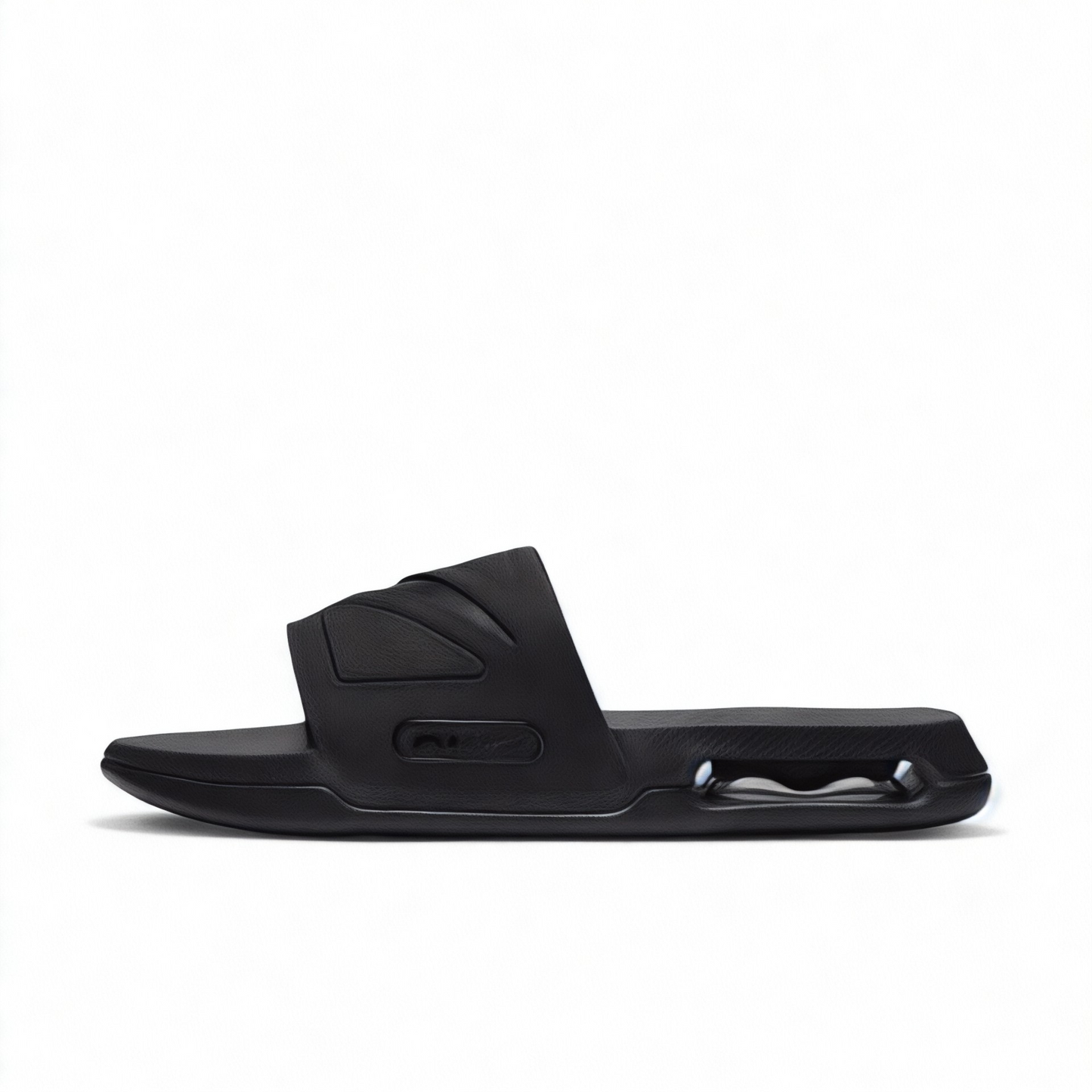 Men’s Premium Black Slides | Ultra Comfort Casual Slippers | Lightweight Daily Wear