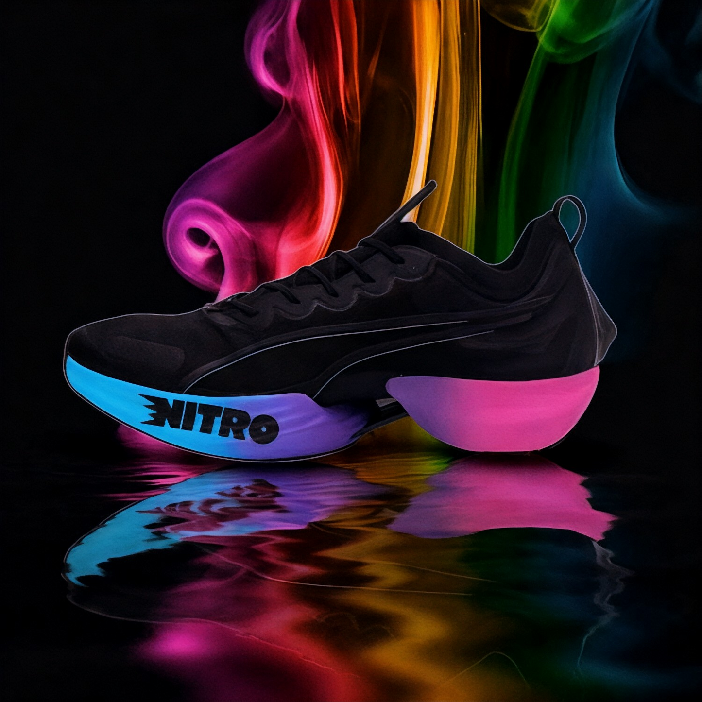 Nitro Men’s Premium Sports Running Shoes | Lightweight Breathable Gym & Casual Sneakers