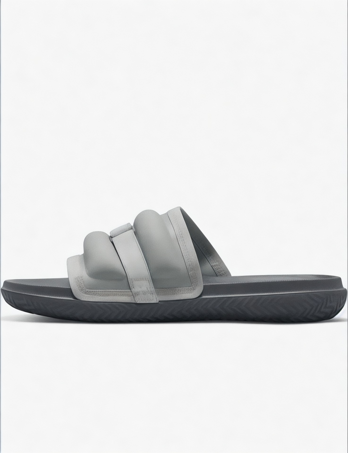 Men’s Premium Comfort Slides | Lightweight Anti-Slip Casual Slippers (Grey & Neon Design)