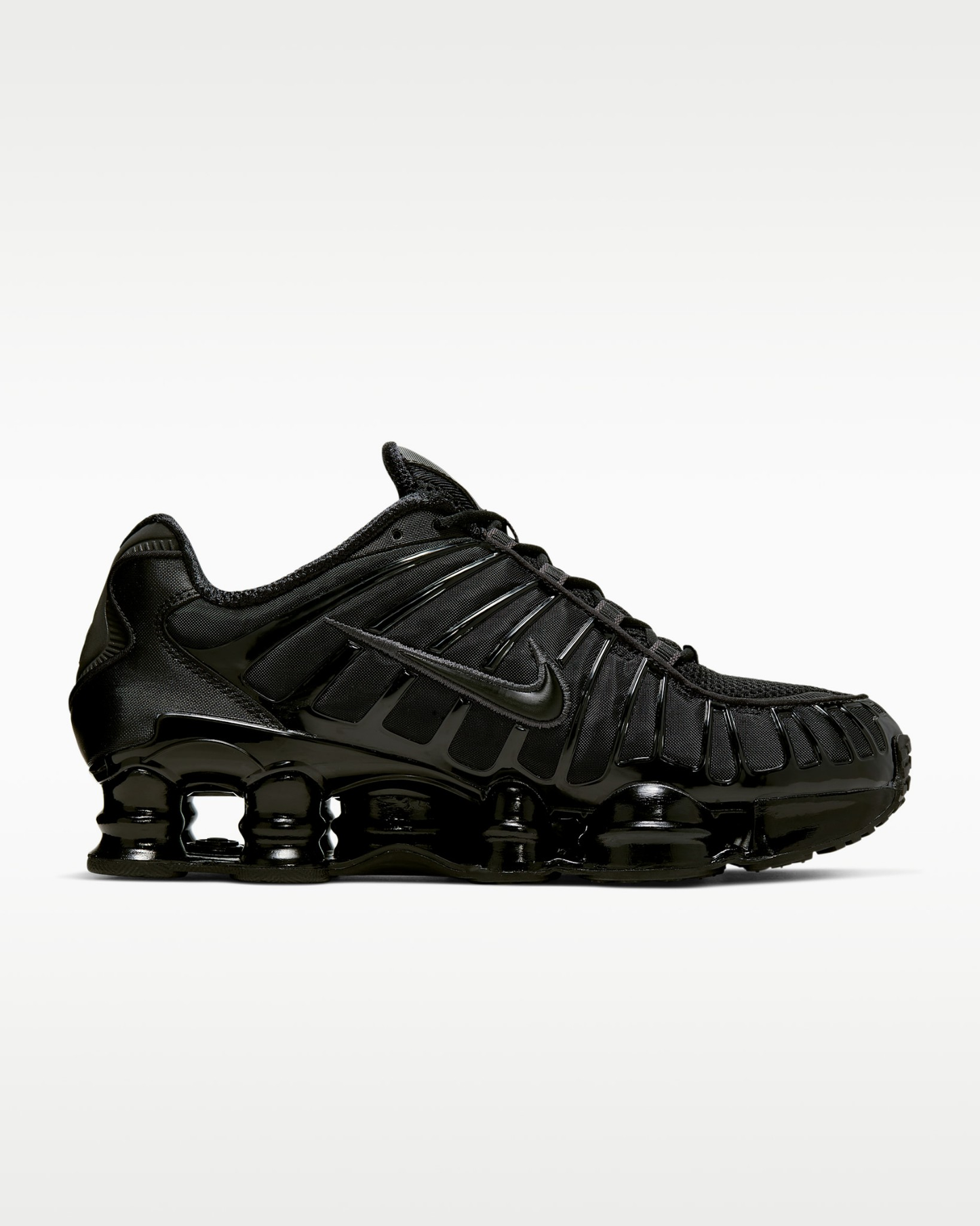 SHOX TL Men’s All Black Air Cushion Sports Running Shoes (Premium Look)