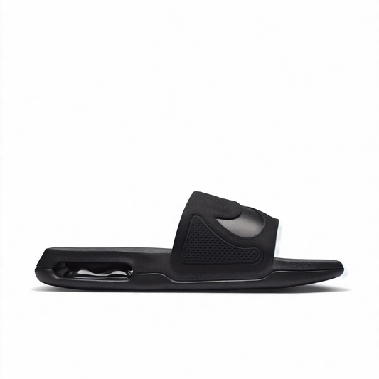 Men’s Premium Black Slides | Ultra Comfort Casual Slippers | Lightweight Daily Wear
