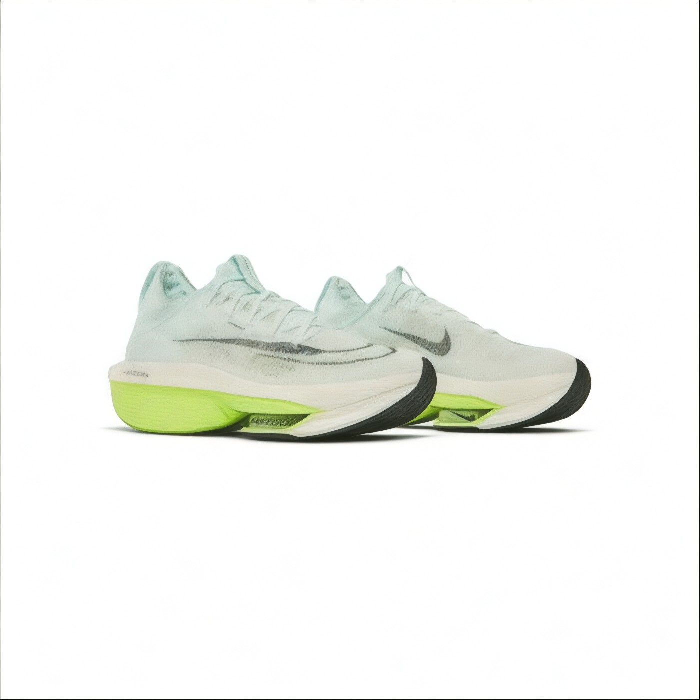 Running Air Zoom Alphafly NEXT% 2 'Mint Foam Volt